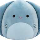 Squishmallows Original 16-Inch Akilah Blue Stingray - Official Jazwares Plush (Large)