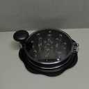 10" Pro Chicken Shredder Tool Twist Large for Kitchen, BPA-Free Food-Safe Meat Grinder, Visible Chicken Breast Meat Shredder with Strong Anti-Slip Bottom & Ergonomic Handle, Black