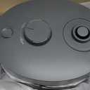 CUCKOO Twin Pressure Rice Cooker 10-Cup Uncooked / 20-Cup Cooked with Nonstick Inner Pot, Large Rice Maker & Warmer with 16 Menu Options, Open Cooking Mode, Voice Guide, Gray (CRP-ST1009FG)