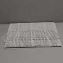 ZeeMart Farmhouse Braided Striped Table Runner, Rustic Sage Green Table Runners 90 Inches Long Boho Home Decor, Light Gray 15x90 Inches