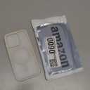 SUPFINE Magnetic for iPhone 16 Pro Case (Compatible with MagSafe) (Military Grade Drop Protection) Slim Translucent Matte Shockproof with Anti-Fingerprint Phone Case,Antique White