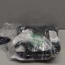 George Foreman Compact 2-Serving Electric Indoor Grill and Panini Press for 12 People, Classic Plates, Black