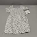 Modern Moments by Gerber Baby Girls' Smocked Ruffle Dress (3T, Ivory Daffodil)