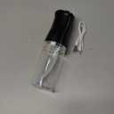 Water Dental Flosser Teeth Irrigator with 3 Modes Cordless Water Teeth Cleaner with 4 Replace Sprinkler Head IPX7 Waterproof Rechargeable Portable for Travel Home Braces Bridges Care (Black)