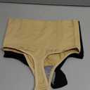 Werena Tummy Control Thong Shapewear for Women Seamless Shaping Thong Panties Body Shaper Underwear. Size S