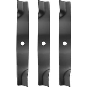 ACEBRI High Lift Blades 60 '' Fit for John Deere TCU15881, M128485, M131958, M144196, M163983 737 757 797 1025r 1023e Ztrak Z915E Z994R Z955R Z955R Z965M EZtrak Z665, Mower Blades 3Pack