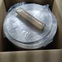 Keenray Upgraded Towel Warmer Bucket, Large Towel Warmer with 3 Heating Modes, Heat Time 30/45/60/90 Min Adjustable and Up to 24 Hour Delay Timer, Towel Heater for Oversize Bathrobes Blankets, CL1Plus (Clear White)