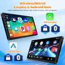 Roinvou 2+64G Radio for Ford Mustang 2015-2020 Android Car Stereo Wireless Carplay, 9 inch Touch Screen for Mustang, Support Original Car with Large Screen