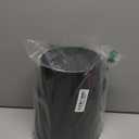 YGJT Small Trash Can, 3 Pack 1.8 Gallons Bathroom Trash Can, Slim Waste Basket, Round Garbage Can, Plastic Trash Bin for Kitchen, Dorm, Bedroom, Office, Living Room, Study, Compact Spaces(Black)