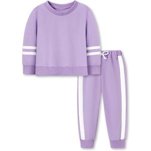 Toddler Girl Clothes Fall Outfits Girls 2 Pcs Sweatsuit Set 18M-6T