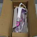 1750W Steam Iron for Clothes, Powerful Steam Iron with Rapid Heating & Ceramic Soleplate, Self-Cleaning, Auto Shut Off, Large Water Tank for Home Use (Purple)