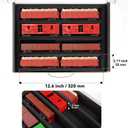 HO Gauge Model Train Storage Box, 4 Slots Horizontal Compatible with Model Railway locomotives, Wagons and Vehicles, HO Scale Train Accessories (3)