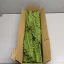Fake Ferns - Set of 2 Faux Boston Ferns Large Artificial Plants, 40 Leaves per Bouquet, 35 Inches Large Artificial Ferns for Outdoors/Indoor Home, Office, Garden Decoration