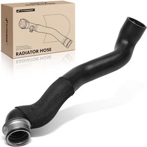 A-Premium Lower Radiator Coolant Hose Compatible with Mercedes-Benz W203 Series C240, C320, 2001 2002 2003, Sedan, To Chassis/VIN A155245, F162602, R049341
