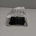 Frienda 1 Piece 4-Compartment Acrylic Vertical Laptop Stand, Can Accommodate with a Thickness of Less Than 2 cm, Fits Most Laptop (Black)