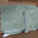 Bcoimo Bath Rugs Mat Set,2 Piece Non Slip Chenille Sage Bathroom Mat Sets | Extra Soft Bathroom Rug set;Non Slip with Rubber Backing Microfiber Mat;High Absorbent And Quick Drying mats;Machine Washable