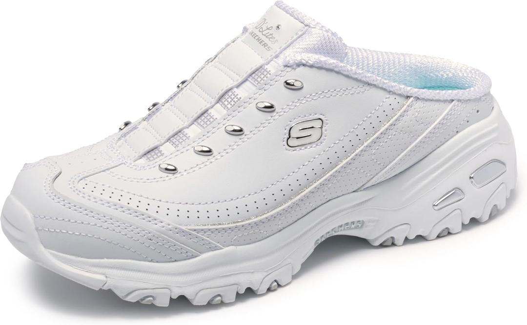 Skechers Women's D'Lites Bright Sky Slip-On Sneaker 10