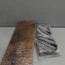 BAYKA Wall Shelves for Bedroom Decor, Floating Shelves for Wall Living Room Kitchen Storage, Mounted Rustic Wood Floating Shelves for Kids Books, Corner Shelf for Bathroom(Rustic BrownSet of 4)