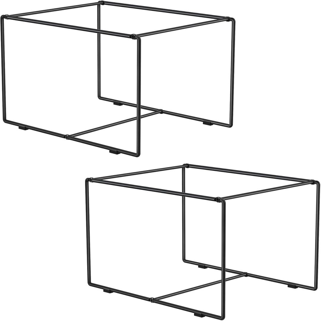 2 Sets Legal/Letter Size Hanging File Folder Frame,Fit Size Over 9.6H/16.16L File Cabinet Rail/Drawer/Inserts,Hanging File Holder,Desk Organizer for Accessories,Filing Box Anti-Scratch/Rusty