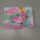 Remote Control Cars for Girls, 2.4GHz RC Stunt Car with 360 Flips & Double Sided Driving, Changeable Wheels, LED Headlights, Birthday Gift for 5-12 Year Old Girls (Pink)