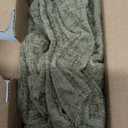 MIULEE Pack of 2 Couch Throw Pillow Covers 18x18 Inch Spring Soft Sage Green Chenille Pillow Covers for Sofa Living Room Solid Dyed Pillow Cases