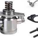 EP1028 High Pressure Fuel Pump with 12608374 Intermediate Fuel Feed Pipe Compatible with Buick LaCrosse, Verano, Regal & Chevy Equinox, Malibu, Impala & GMC Terrain 2010-2017 (Fuel Pump + Fuel Pipe)