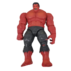Red Hulk Action Figure, 8.3" Superhero Collectible Toy, PVC Superhero Movie Kids Toys Home Decor, Birthday Gifts for Kids & Adults