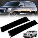 B Pillar Door Trim Molding Window Trim Cover fit for Cadillac Escalade ESV/Chevy Tahoe/Chevrolet Suburban/GMC Yukon XL 2015 2016 2017 2018 2019 2020, Replace 926-241, 926-242 (Driver & Passenger Side)
