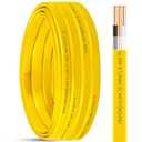 25ft NM-B 12/2 Wire with Ground,12/2 Solid Indoor Electrical Wire 12 Gauge 2 Conductors with Ground,12 AWG Copper Wiring Nonmetallic Sheathed NM-B Cable for Residential Branch Circuit,Switches,Outlets