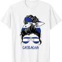 Soy Catracha for Hondurans Honduras Flag Girl T-Shirt Small