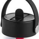 Hydro Flask Wide Mouth Lids- Accessory for Wide Mouth Water Bottle (Black)