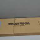 in-Channel Window Visors Rain Guards for 1994-2001 Dodge Ram 1500, Window Wind Deflectors Vent Shades for 94-02 Ram 2500 3500