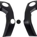 HIGH FLYING for Toyota Tundra 2014-2021 Car Accessories Matte Blackout Center Console Air Vent Cover Frame ABS 2pcs
