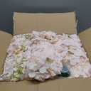 Auihiay 204Pcs Pink Hydrangea Artificial Flowers Bulk, Silk Hydrangeas