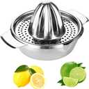 Stainless Steel Citrus Orange Juicer Lemon Lime Fruit Hand Squeezer Kitchen Tool
