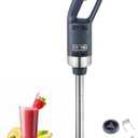 VEVOR Commercial Immersion Blender, 500W Heavy Duty Hand Mixer, 16 inch Stepless Variable Speed Mixer with Stainless Steel Blade, Multi-Purpose Portable Mixer for Soup, Sauces, Mashed Potatoes, Cream