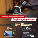 Superlux HD 330PRO, 32 ohms, Over-Ear Headphones, Professional Semi-Open Wired Headphones with 40mm Neodymium Drivers and Solid Bass, 3.5/6.3mm Jack Adapter for Smartphone, Tablets, Laptops, Computer