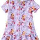 Disney Princess Frozen Stitch Marvel Minnie Girl Swim Cover Up Terry Cloth Swimsuit Coverup Zip-up Bathing Suit Wrap Hooded