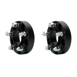 5X4.5 1.25 inch (31.75mm) Hubcentric Wheel Spacers with 70.5mm Bore Compatible with 2015-2023 Ford Mustang, 2017-2020 Ford GT, 5x114.3mm 14x1.5 Studs Wheel Adapters, Set of 2