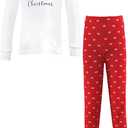 Hudson Baby Baby Cotton Pajama Set (White)