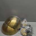 Gold Pendant Light 2 Pack, 11.8" Modern Pendant Lights Kitchen Island Adjustable Height, Farmhouse Dome Hanging Light for Dining Room Bar