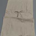 2 Pcs Brown Scalloped Hand Towels for Bathroom 26 x 13 Embroidery Coquette Bow Hand Towels 100% Cotton Soft Absorbent Boho Bath Decor for Kitchen Bathroom