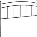 Modway Abigail Queen Metal Headboard in Black