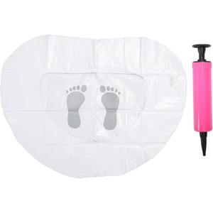 Inflatable Swimming Pool Foot Bath, Foldable Foot Soaking Basin with Pump, Large Capacity Footbath for Adults and mini, Portable Foot Wash Tub for Pool Entry, Camping, Travel