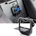 4 x Center Console Hidden Organizer Compatible with 2019-2026 Chevy Silverado/GMC Sierra 1500, 2020-2026 Silverado/Sierra 2500HD 3500HD Accessories, Armrest Secret Compartment Tray Fit Jump Seat