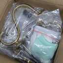 Crystal Wall Sconce, Gold Wall Sconces, Gold Sconces Wall Set of 2, for Living Room, Bedroom, Bathroom,Vanity