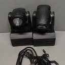 DJ Lights Moving Head U`King Mini LED Moving Head Light RGBW Stage Lighting Beam Spot Lights by DMX 512 Sound Activated Control for Wedding Disco Party Indoor Christmas and Halloween(Set of 2)