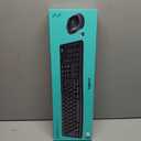 Logitech MK270 Wireless Keyboard and Mouse Combo for Windows, 2.4 GHz, 8 Multimedia Keys, PC, Laptop, Wireless Keyboard Compact Mouse Combo - Black (1 Pack)