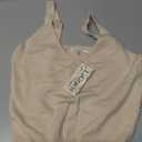 LaGracia Tank Tops for Women V Neck Sleeveless Sweater Cropped Strappy Knit Tops Summer Sweater Vests Cami Tops 2026 Fashion Beige, M