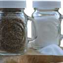 Golden Harvest Ball Mason Jar Glass Salt and Pepper Shakers, Pack Of 2, Clear (8541945186)